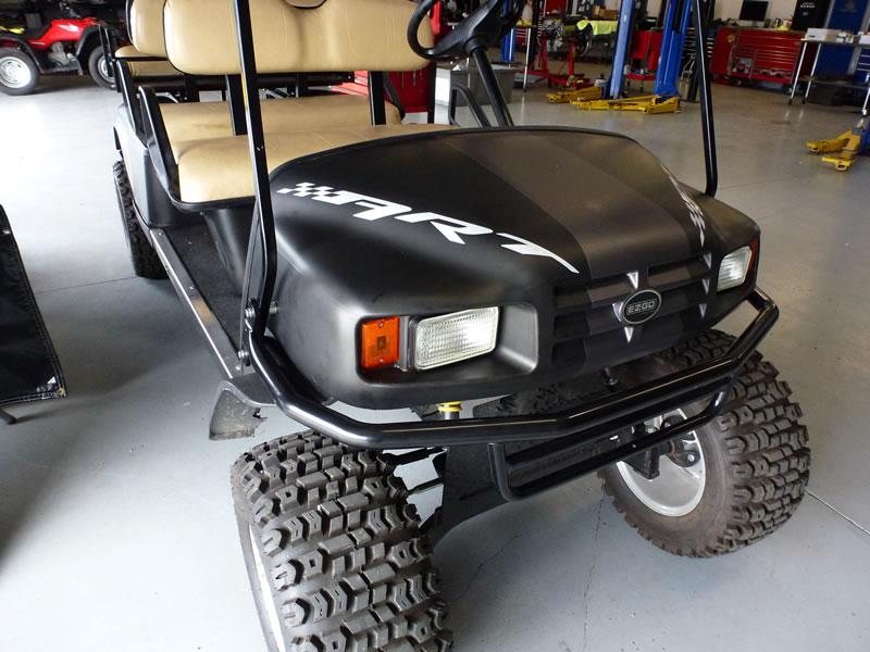 ART Golf Cart Matte Black Wrap