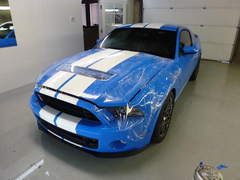 Mustang Shelby GT500 full wrap pkg Xpel Ultimate