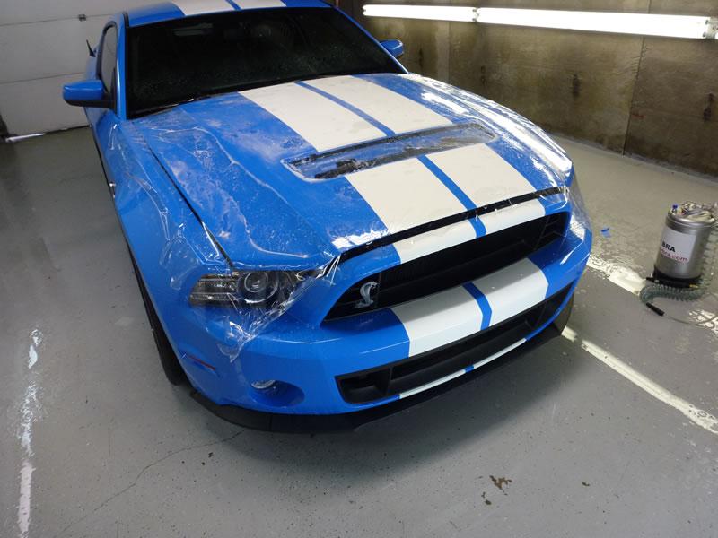 Mustang Shelby GT500 full wrap pkg Xpel Ultimate