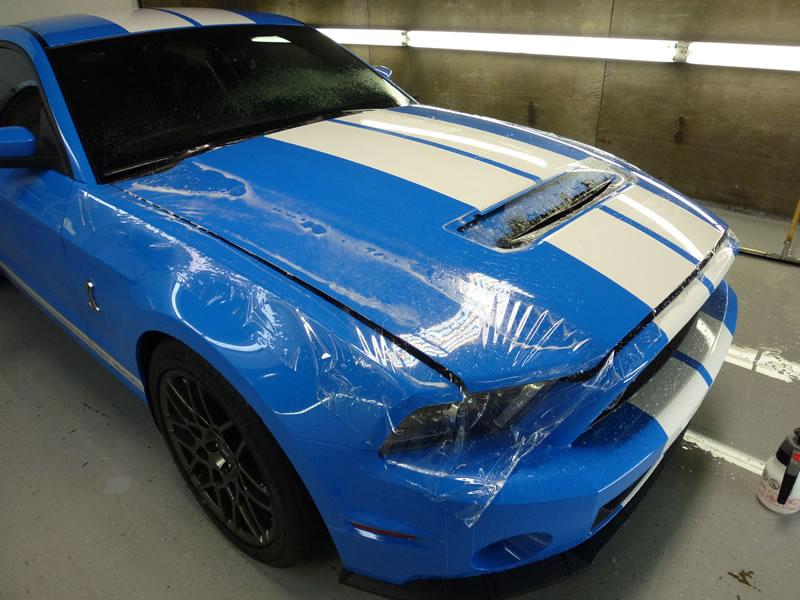 Mustang Shelby GT500 full wrap pkg Xpel Ultimate