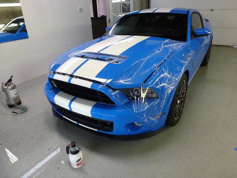 Mustang Shelby GT500 full wrap pkg Xpel Ultimate