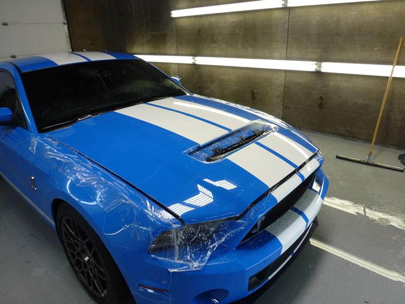 Mustang Shelby GT500 full wrap pkg Xpel Ultimate