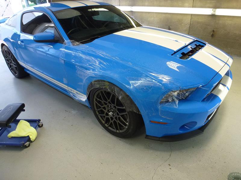 Mustang Shelby GT500 full wrap pkg Xpel Ultimate