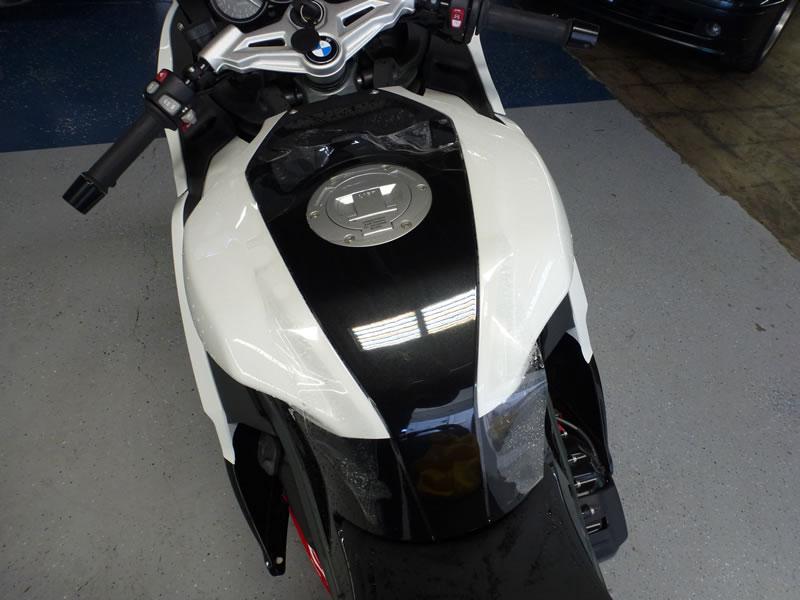 2013 BMW K1300S motorcycle tank XPEL Ultimate