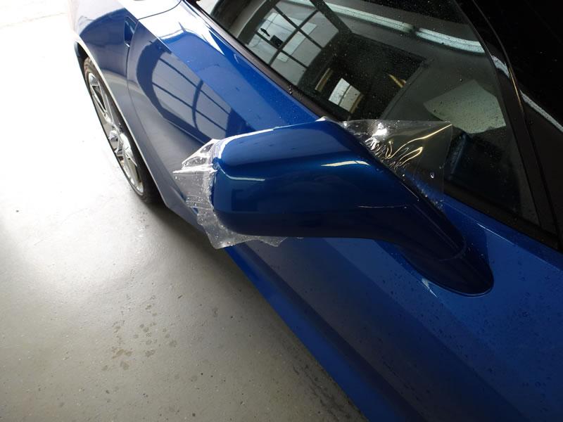 2014 Blue Corvette Full Car Clear Bra