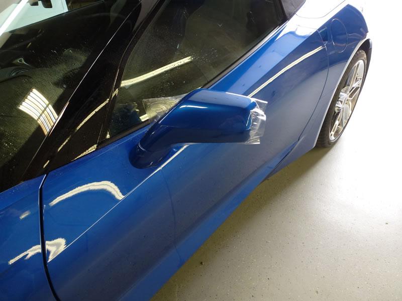 2014 Blue Corvette Full Car Clear Bra