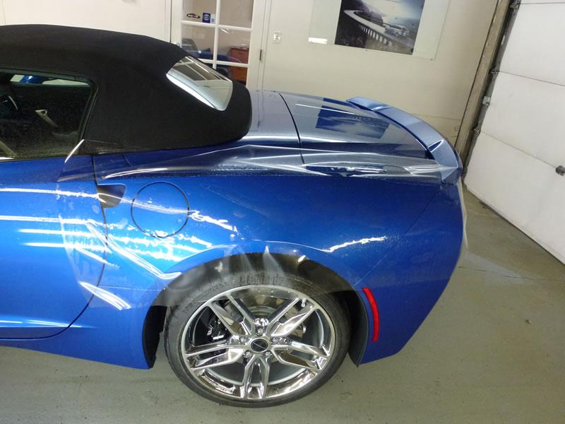 2014 Blue Corvette Full Car Clear Bra