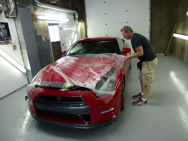 2013 GTR Full Wrap Pkg & 35% Llumar tint