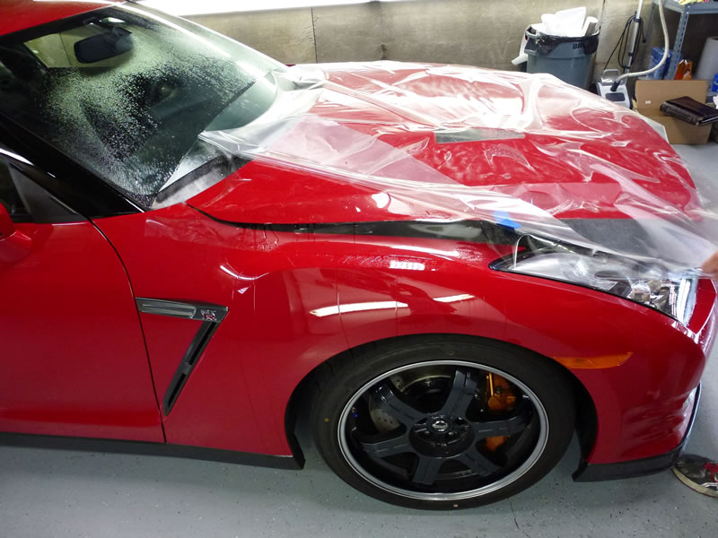 2013 GTR Full Wrap Pkg & 35% Llumar tint