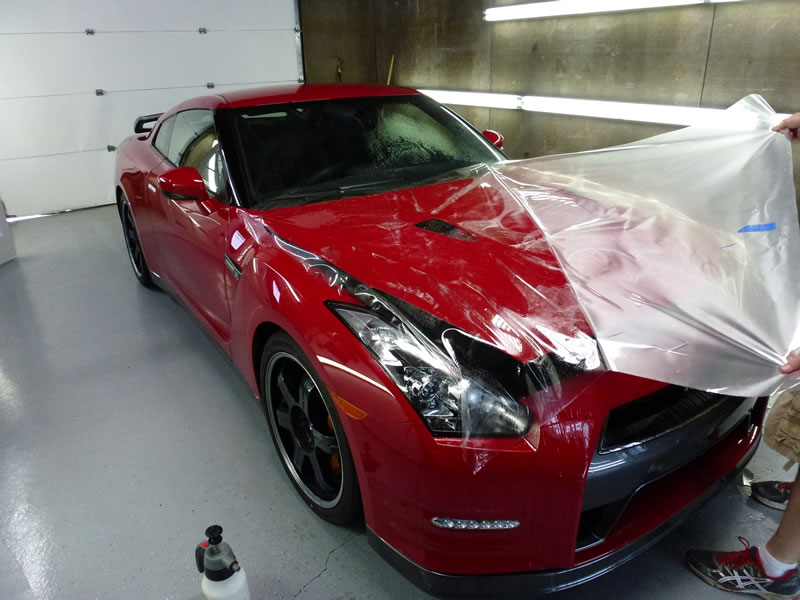 2013 GTR Full Wrap Pkg & 35% Llumar tint