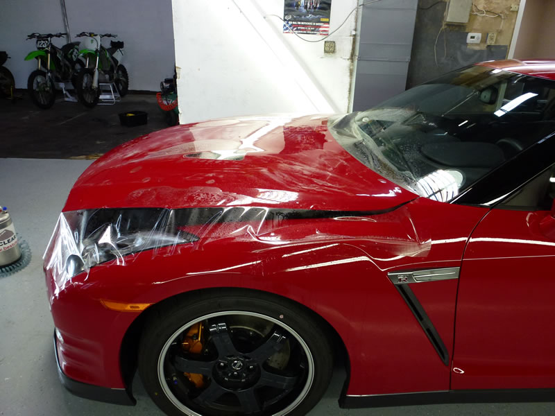 2013 GTR Full Wrap Pkg & 35% Llumar tint