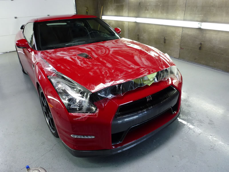 2013 GTR Full Wrap Pkg & 35% Llumar tint