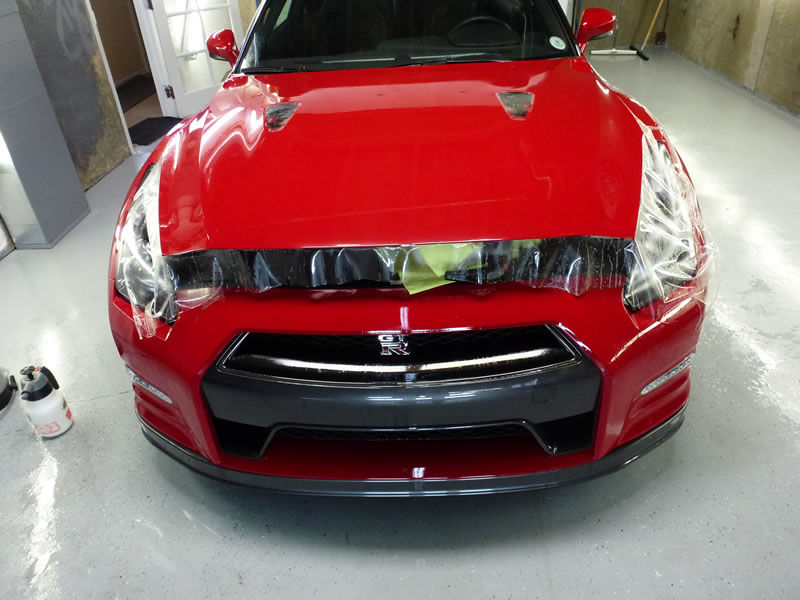 2013 GTR Full Wrap Pkg & 35% Llumar tint