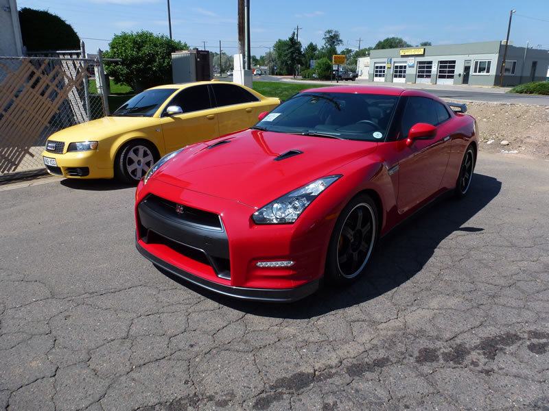 2013 GTR Full Wrap Pkg & 35% Llumar tint