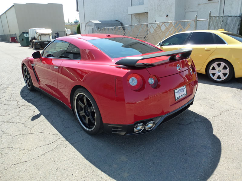 2013 GTR Full Wrap Pkg & 35% Llumar tint