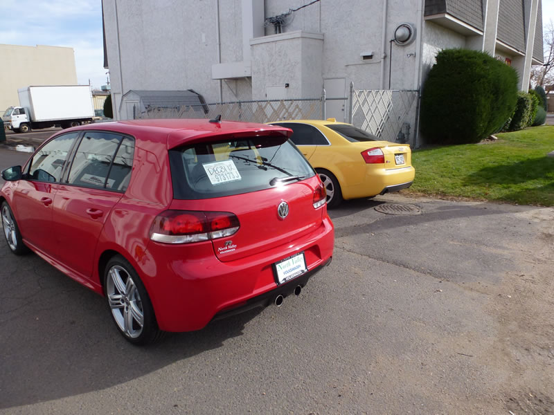 2012 Golf R 18" Platinum & Bumper