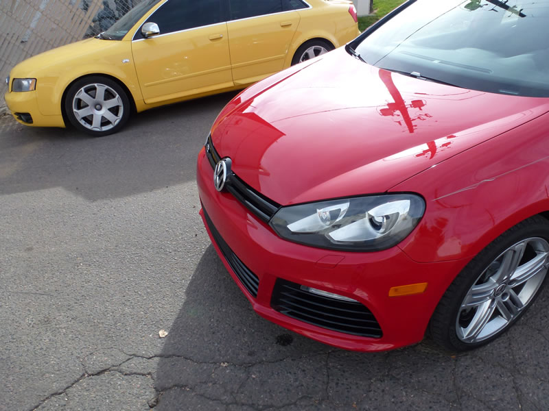 2012 Golf R 18" Platinum & Bumper