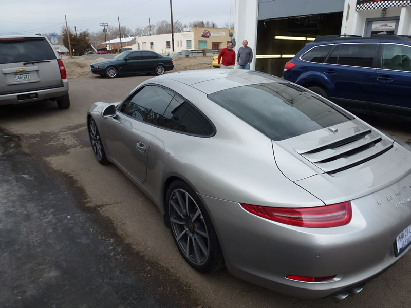 2013 911 35% CTX Llumar Tint