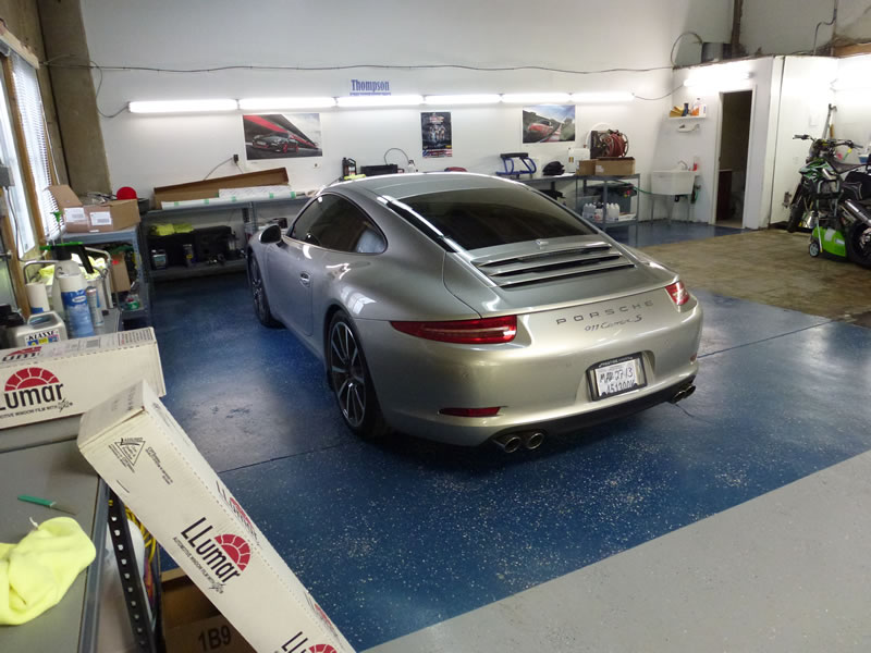 2013 911 35% CTX Llumar Tint