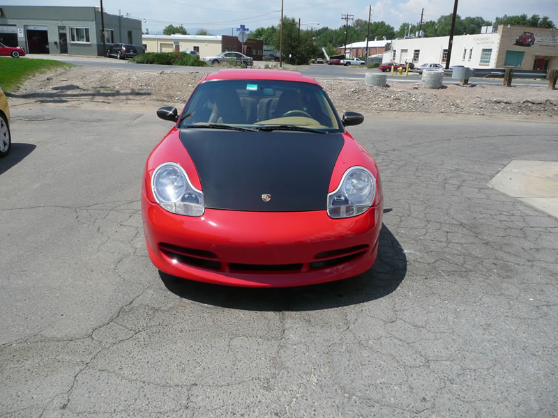 Porsche 911 Carbon Fiber Hood Wrap