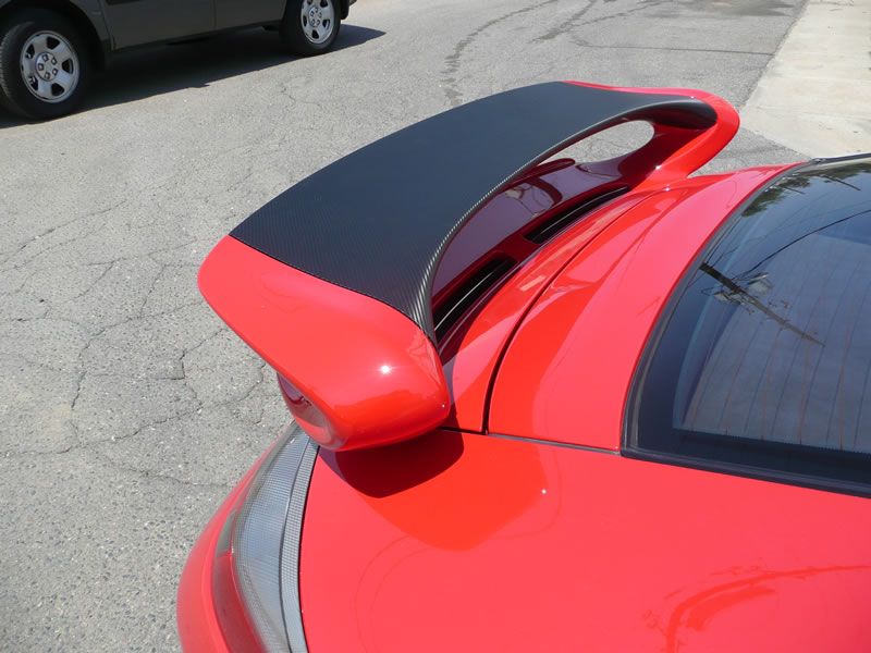 Porsche 911 Carbon Fiber Hood Wrap