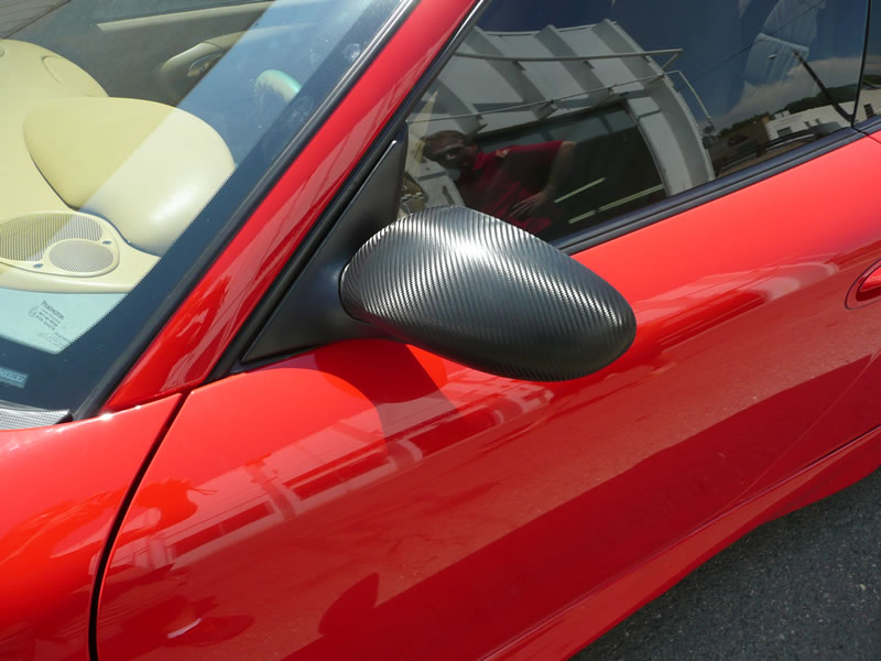 Porsche 911 Carbon Fiber Hood Wrap