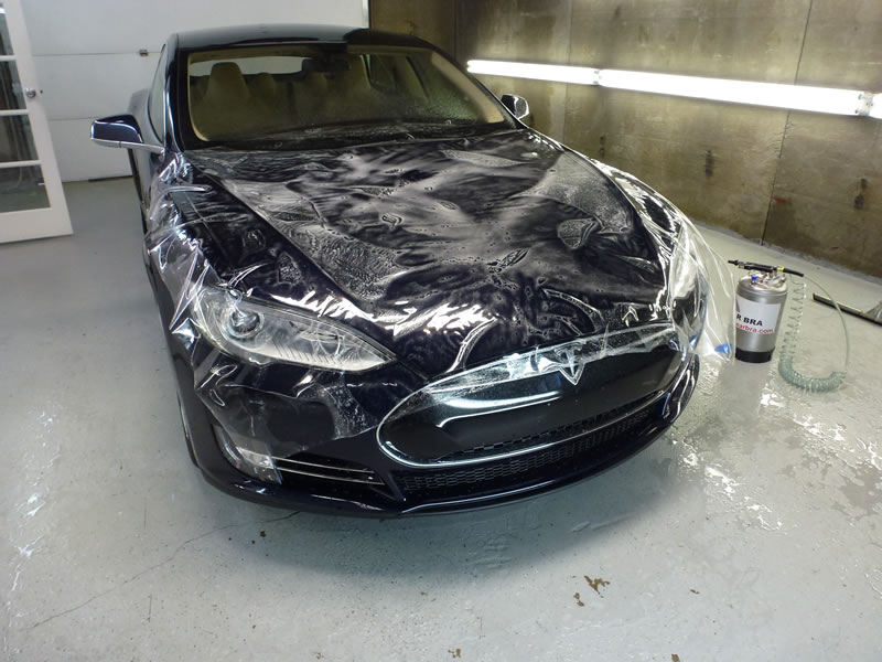 Tesla Model S Full Wrap Package XPEL Ultimate