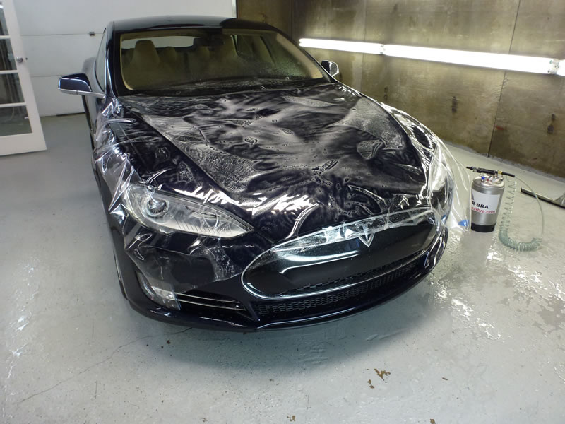 Tesla Model S Full Wrap Package XPEL Ultimate