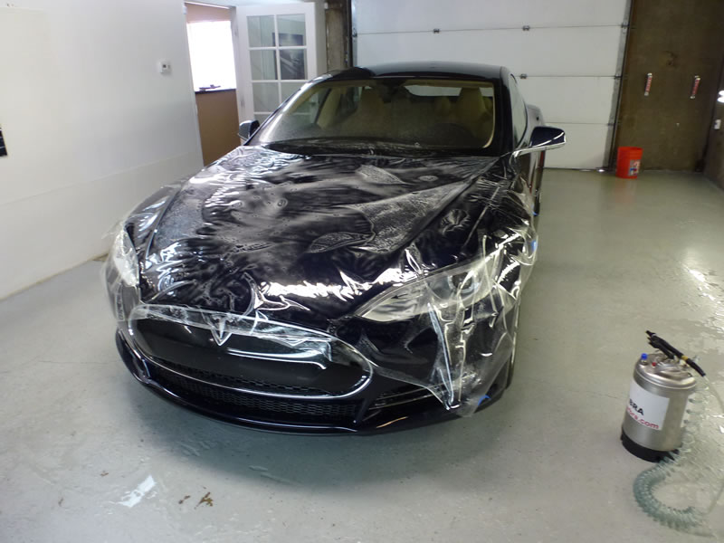 Tesla Model S Full Wrap Package XPEL Ultimate