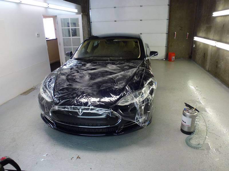 Tesla Model S Full Wrap Package XPEL Ultimate