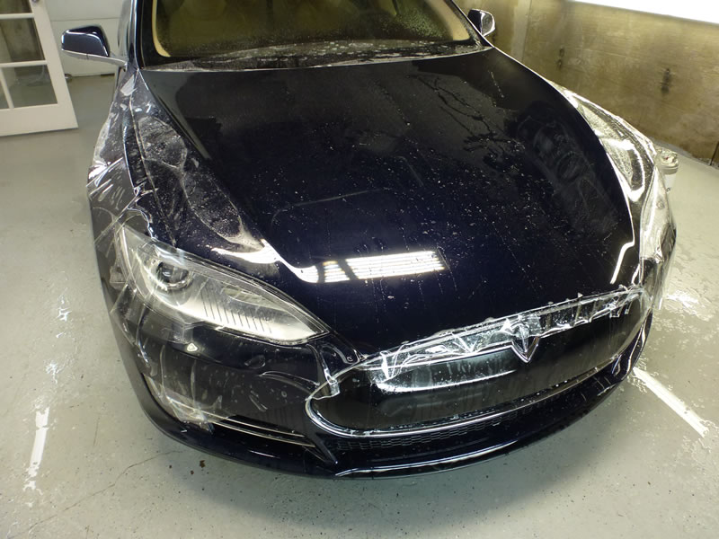 Tesla Model S Full Wrap Package XPEL Ultimate