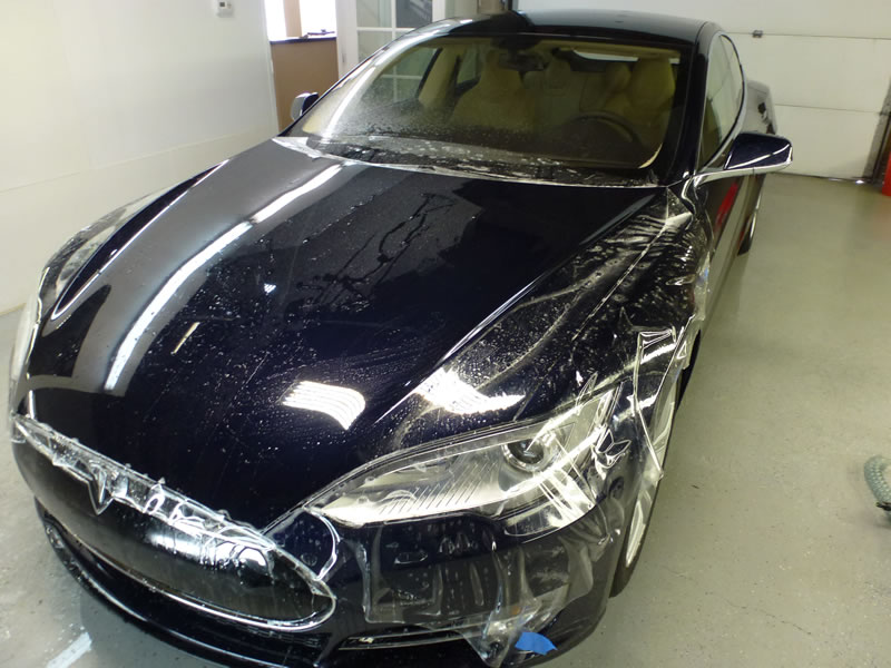 Tesla Model S Full Wrap Package XPEL Ultimate