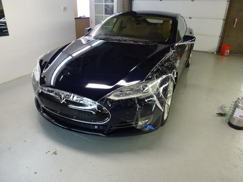 Tesla Model S Full Wrap Package XPEL Ultimate