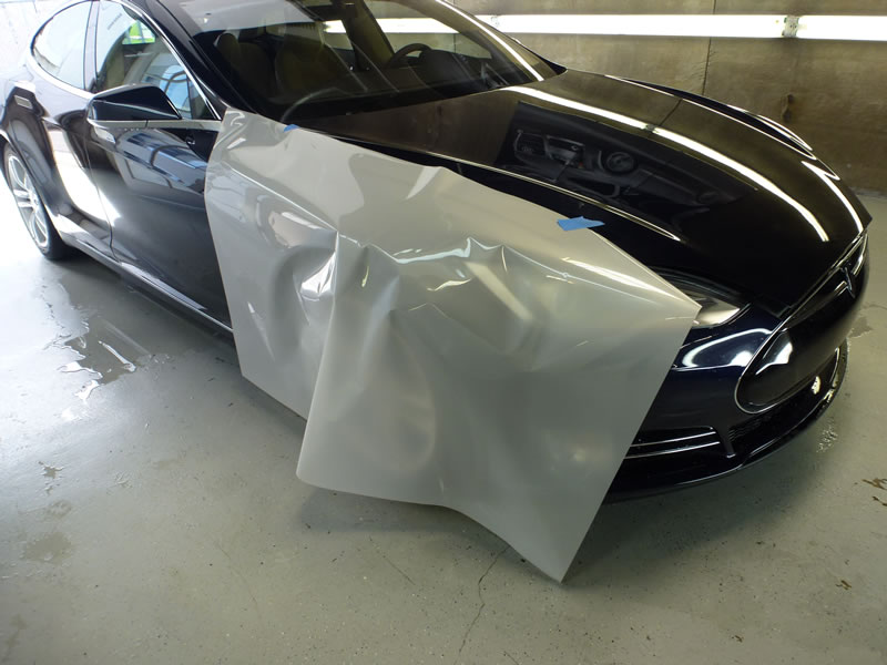 Tesla Model S Full Wrap Package XPEL Ultimate