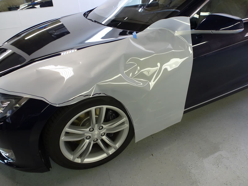 Tesla Model S Full Wrap Package XPEL Ultimate