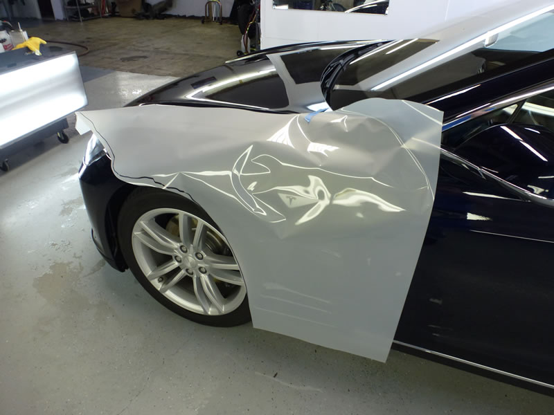 Tesla Model S Full Wrap Package XPEL Ultimate