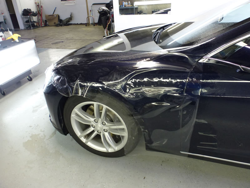 Tesla Model S Full Wrap Package XPEL Ultimate