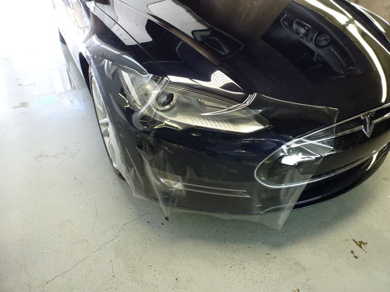 Tesla Model S Full Wrap Package XPEL Ultimate