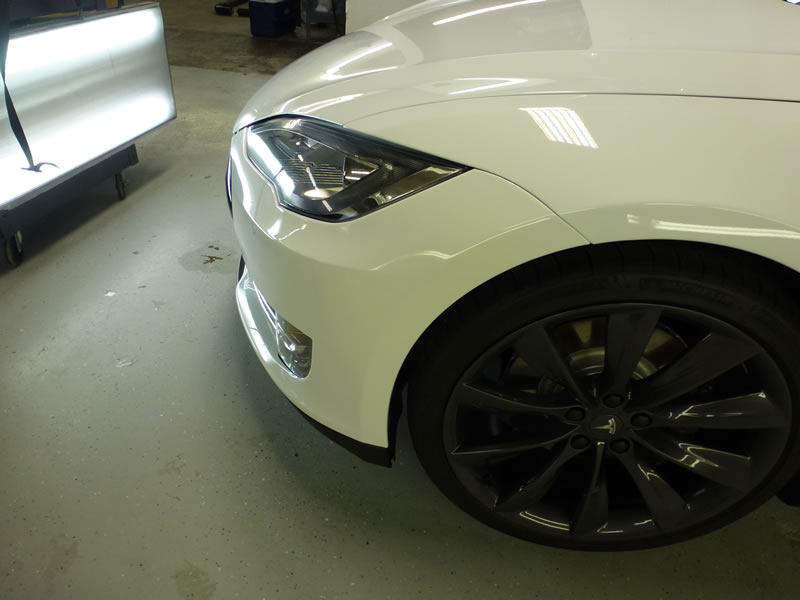 Tesla model S Full Wrap XPEL Ultimate - White