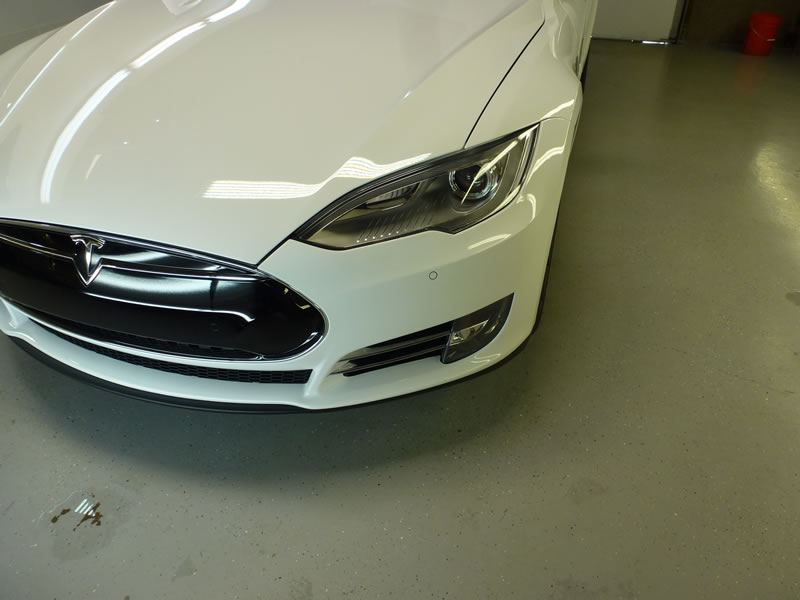 Tesla model S Full Wrap XPEL Ultimate - White