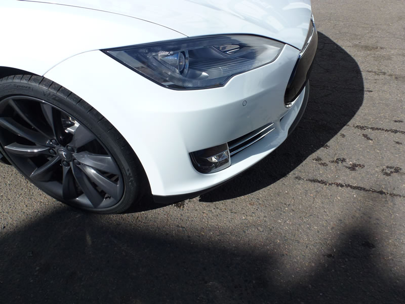 Tesla model S Full Wrap XPEL Ultimate - White