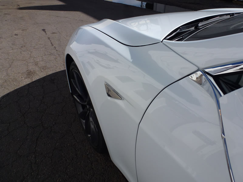 Tesla model S Full Wrap XPEL Ultimate - White