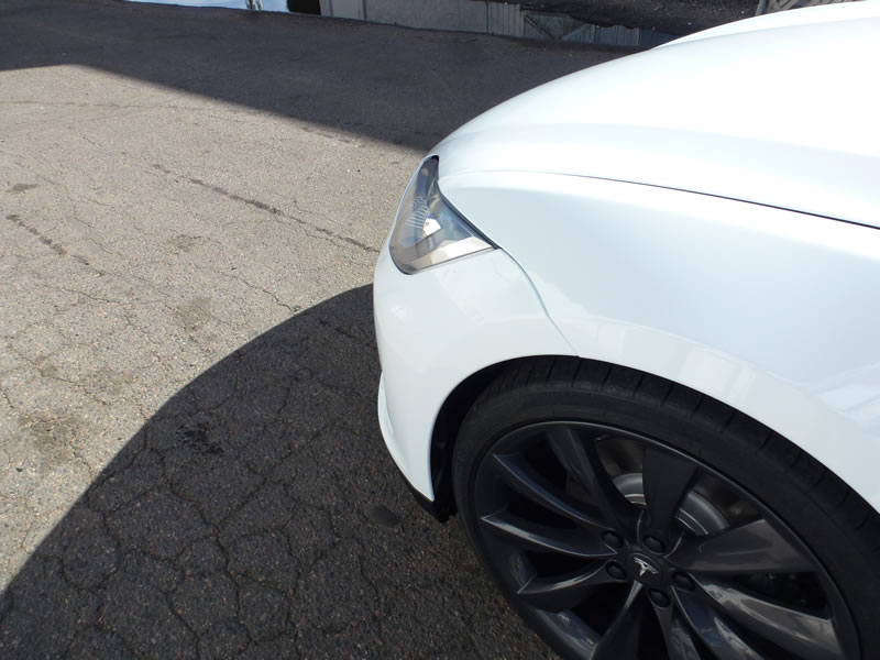 Tesla model S Full Wrap XPEL Ultimate - White