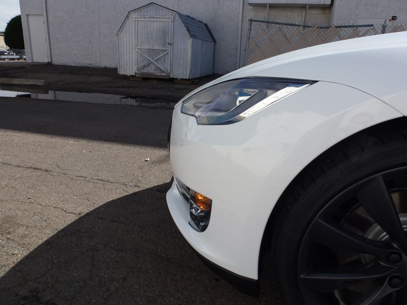 Tesla model S Full Wrap XPEL Ultimate - White