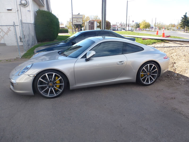 911 C2S tint Llumar CTX Ceramic 35%