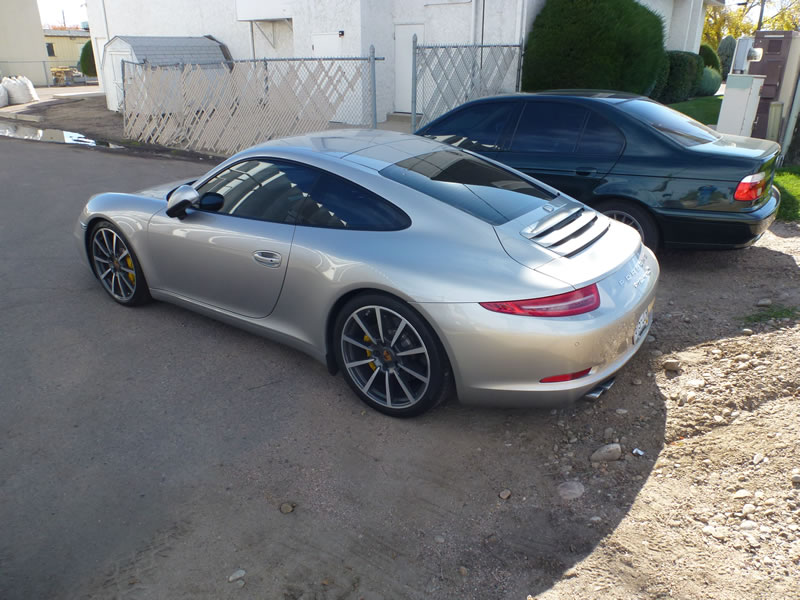 911 C2S tint Llumar CTX Ceramic 35%