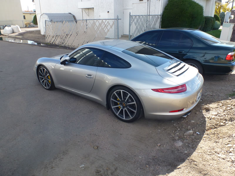 911 C2S tint Llumar CTX Ceramic 35%