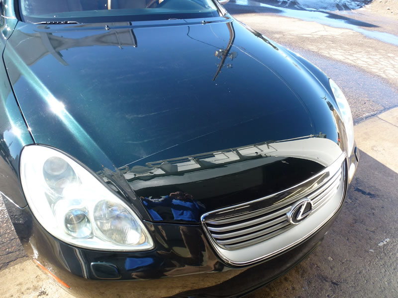 lexus SC430 full detail with paint correction