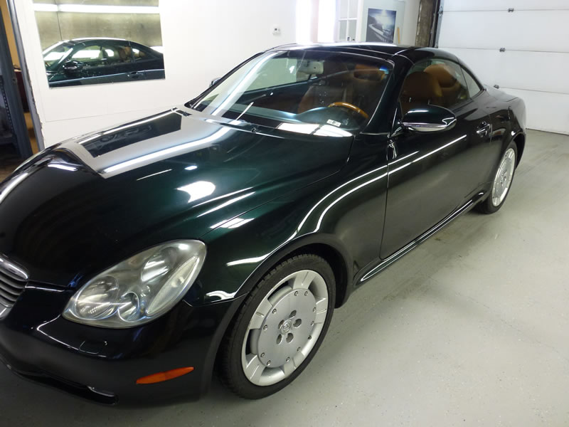 lexus SC430 full detail with paint correction