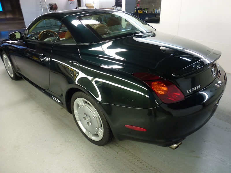 lexus SC430 full detail with paint correction